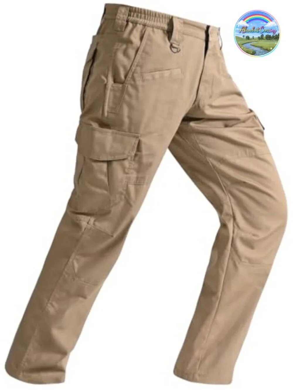 Men's Ripstop Cargo Tactical Pants 9 Pockets Water Resistant Work Hiking